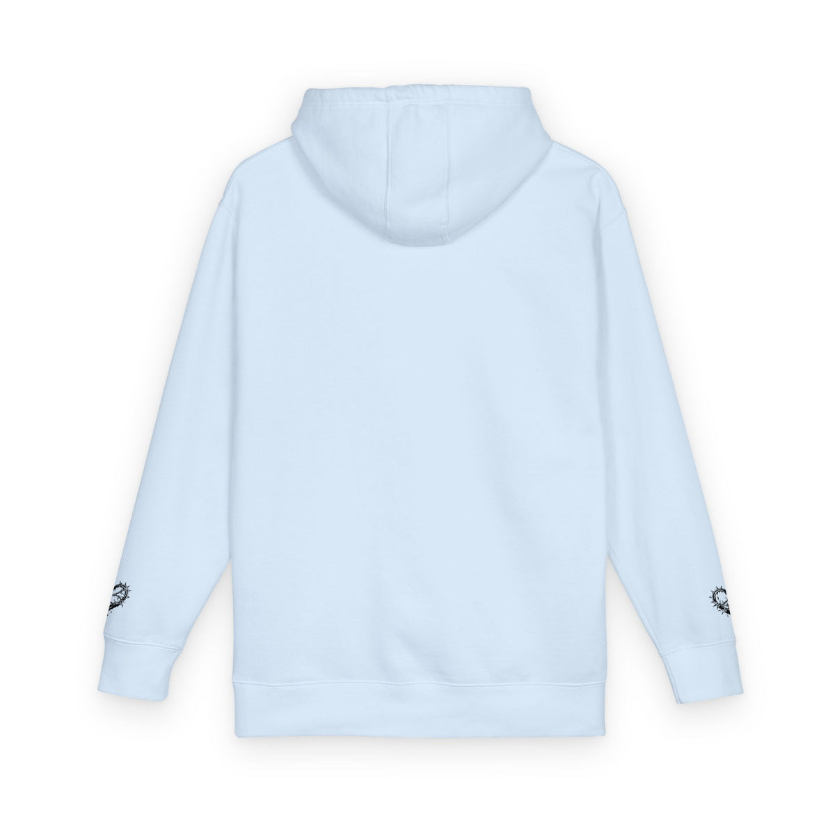 Heartfelt Unisex Fleece Hoodie, Cozy Gift, Casual Wear, Valentine's Day, Romantic Style