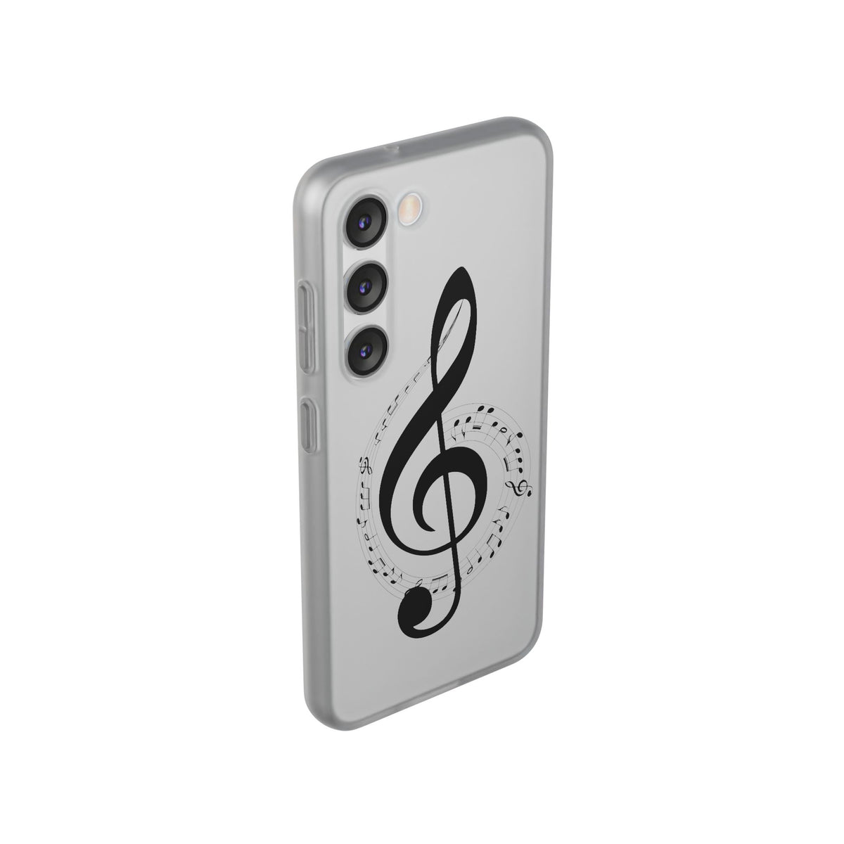 Phone Case — Musical Treble Clef Design