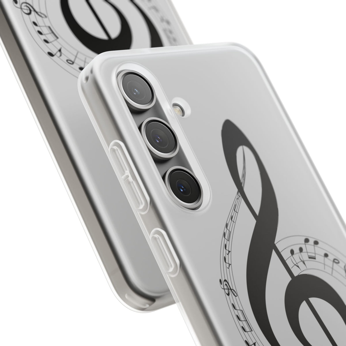 Phone Case — Musical Treble Clef Design