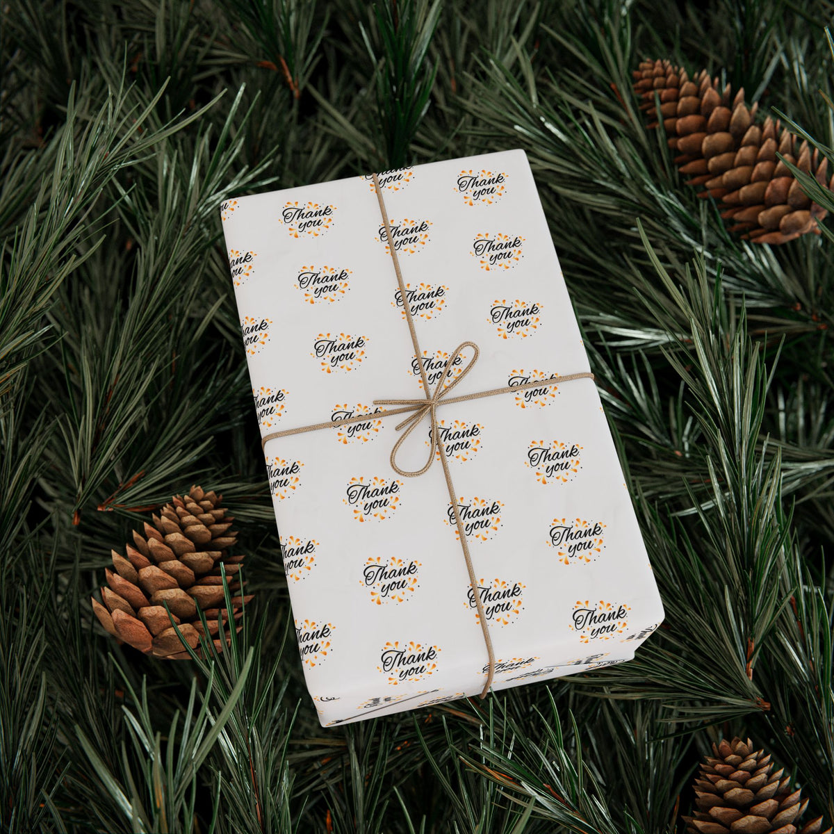 Wrapping Paper Roll — Thank you wrapping paper