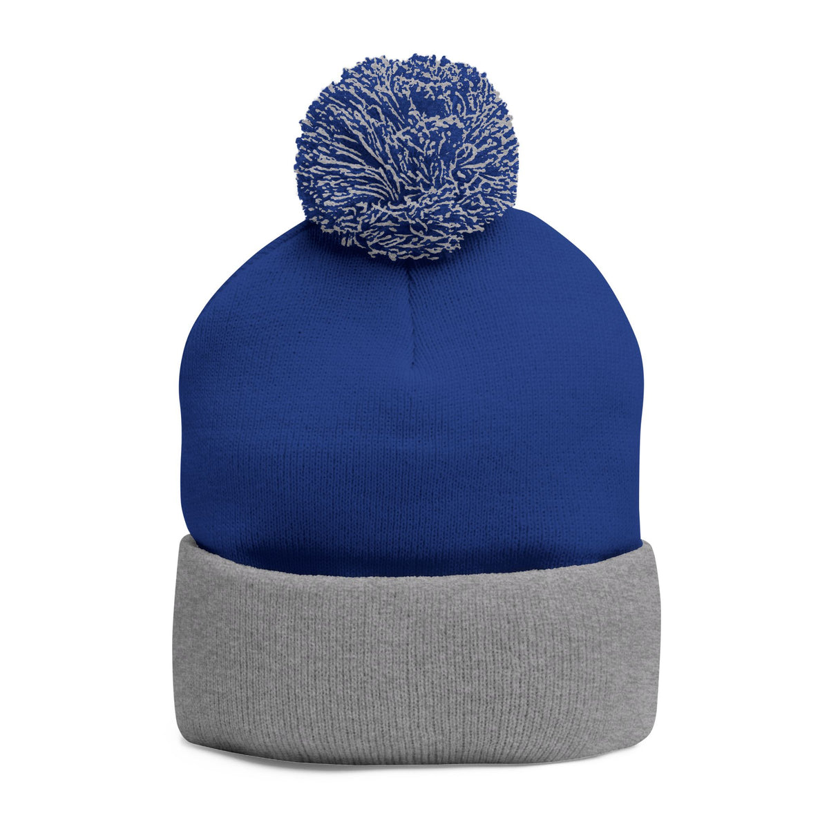 Cozy Pom-Pom Knit Cap, Winter Beanie, Embroidered Hat, Gift for Him/Her, Stylish Knitwear, Cold Weather Accessory