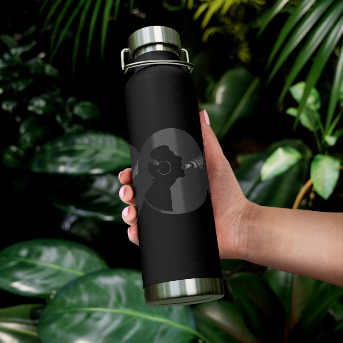 Stylish Copper Insulated Water Bottle for On-the-Go Hydration | Fitness, Travel, Eco-Friendly Gift, Unique Design, 22oz
