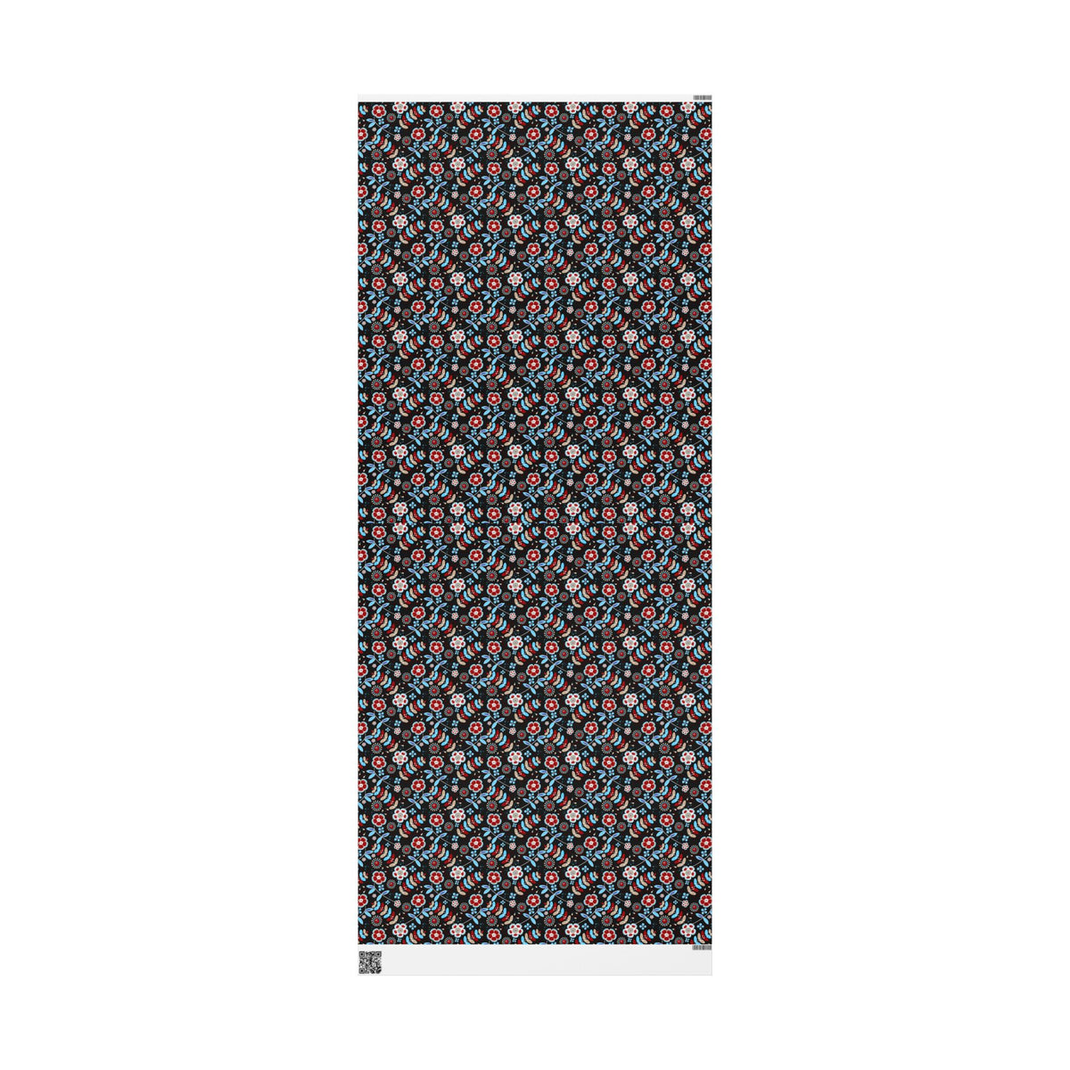 Festive Wrapping Paper Roll, Colorful Floral Gift Wrap for Holidays, Birthdays, Special Occasions, Unique Christmas Gift Wrap