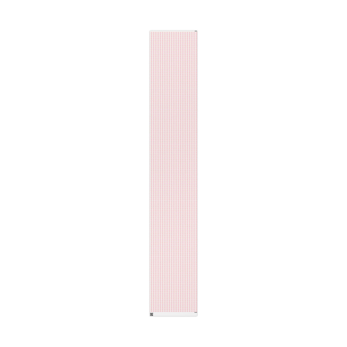 Pink Heart Pattern Wrapping Paper Roll — Cute Valentine & Birthday Gift Wrap