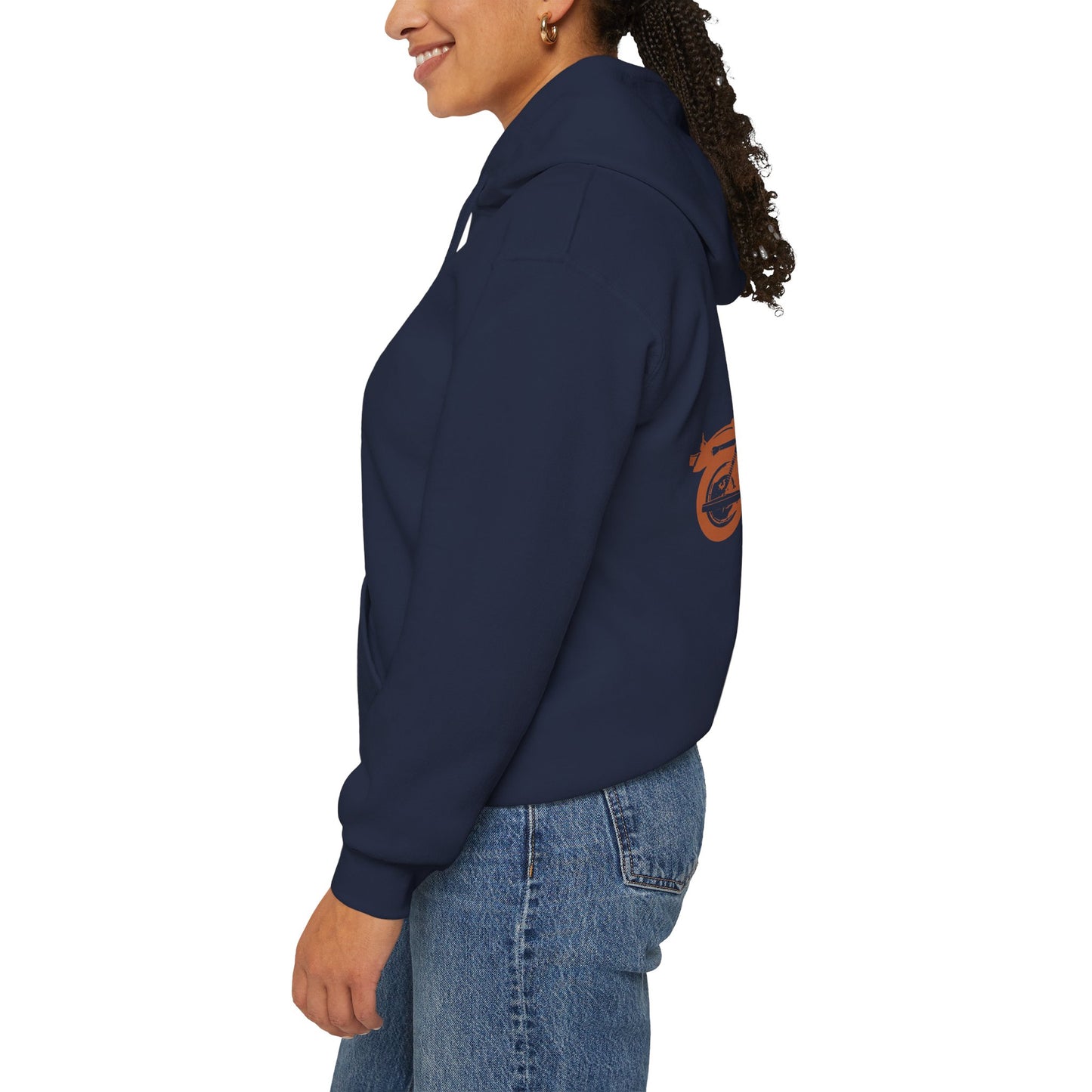 Rebel by Nature Hoodie - Unisex Heavy Blend Sweatshirt for Adventure Lovers