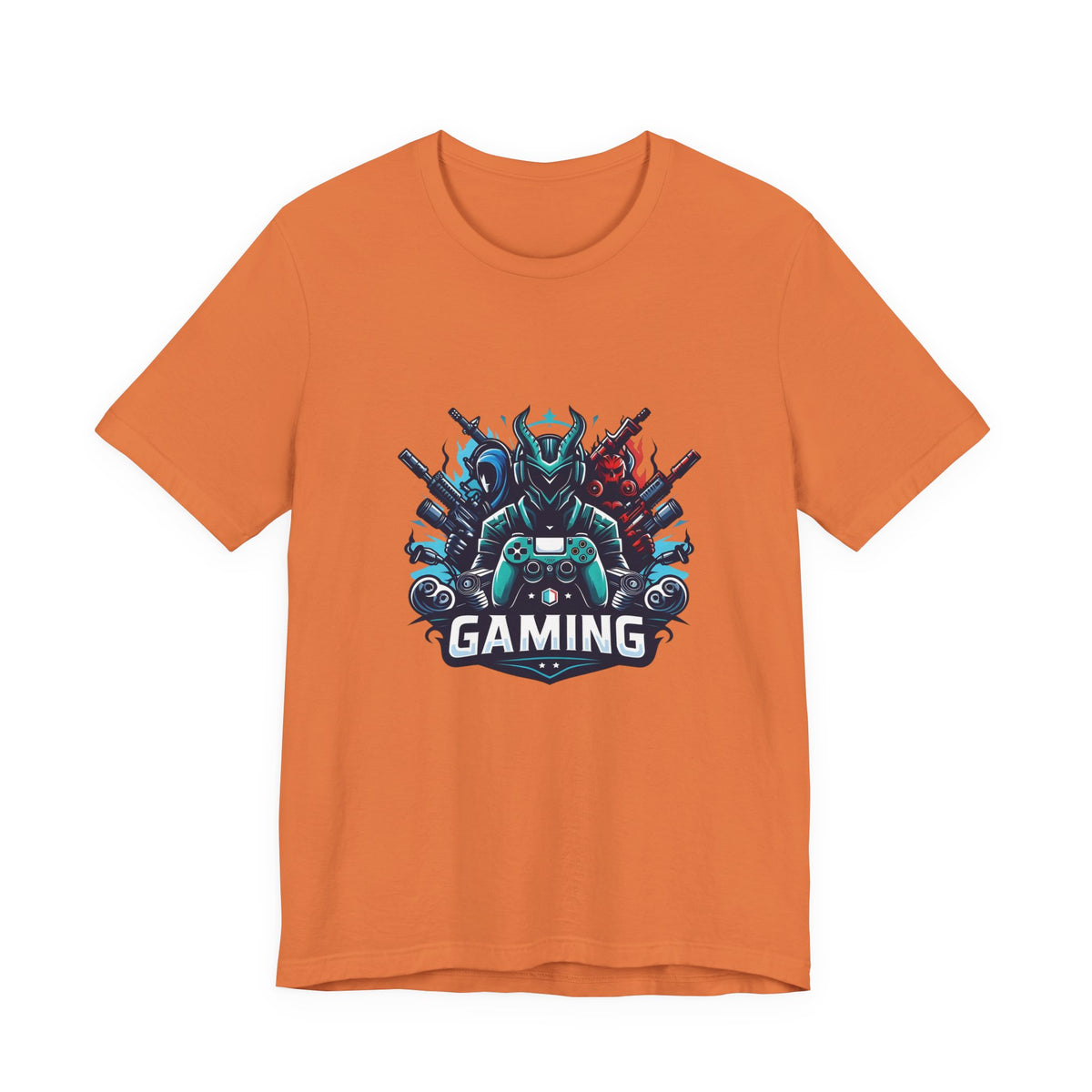 Gaming Controller Emblem Tee — Esports Gamer Graphic T-Shirt