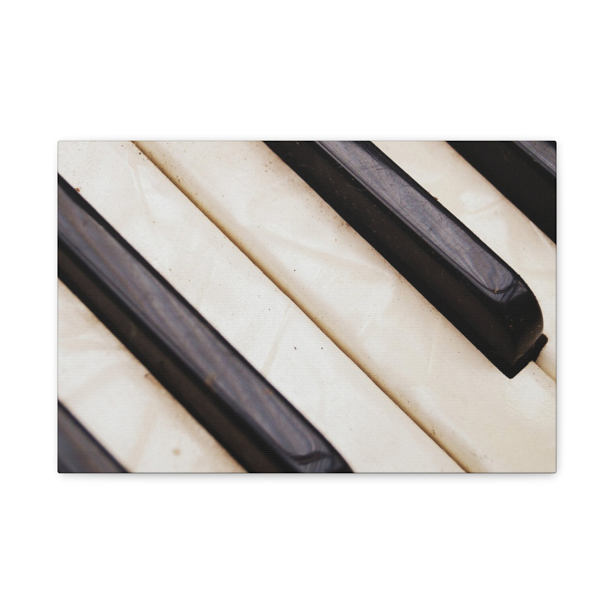 Piano Keys Canvas Wall Art, Music Decor for Home, Perfect Gift for Musicians or Music Lovers