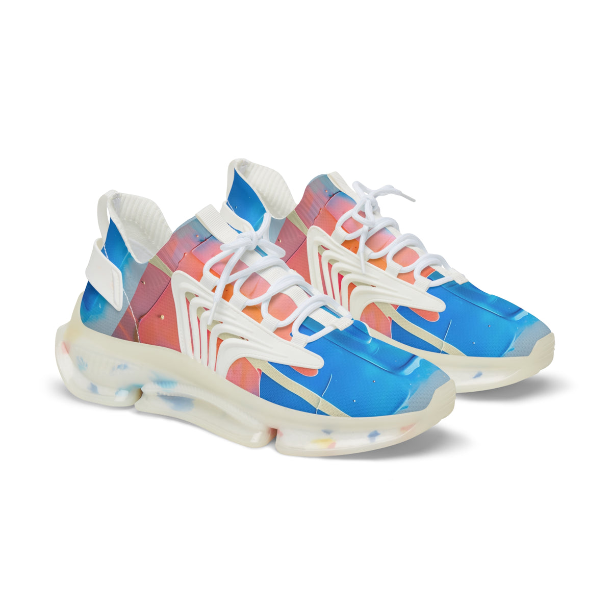 Men's Colorful Mesh Sneakers, Stylish Athletic Shoes, Trendy Casual Footwear, Breathable Running Sneakers, Summer Fashion Sneakers