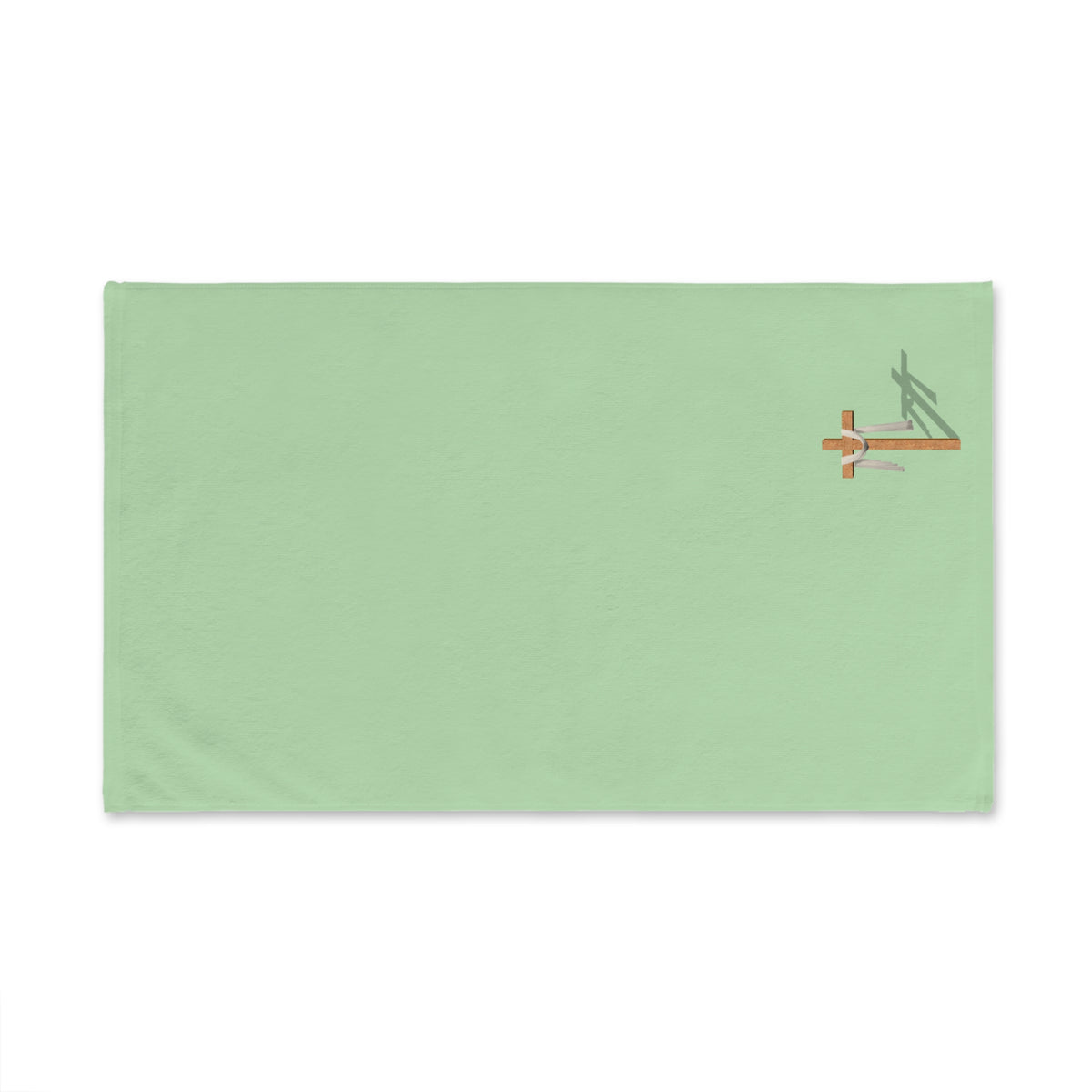 Inspirational Hand Towel with Cross Design, Kitchen Decor, Religious Gift, Faith-Based Home Accents, Easter, Housewarming