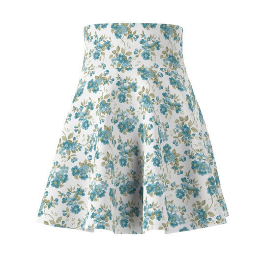 Floral Women's Skater Skirt, Boho Chic, Summer Style, Casual Wear, Everyday Fashion, Gifts for Her, Birthday Outfit
