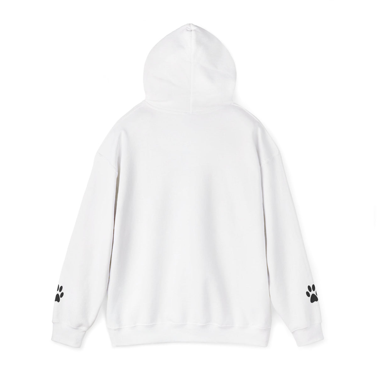 Cute Dog Paw Print Hoodie, Pet Lover Gift, Unisex Sweatshirt, Cozy Animal Hoodie, Perfect for Animal Lovers, Dog Mom Apparel