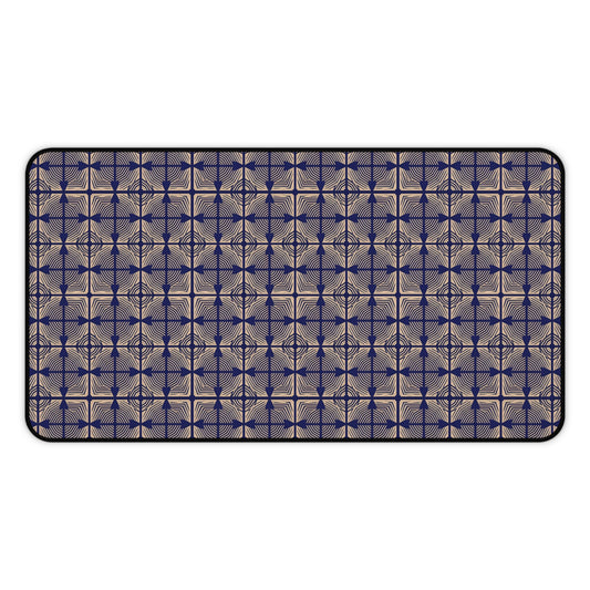 Elegant Geometric Desk Mat for Stylish Workspaces