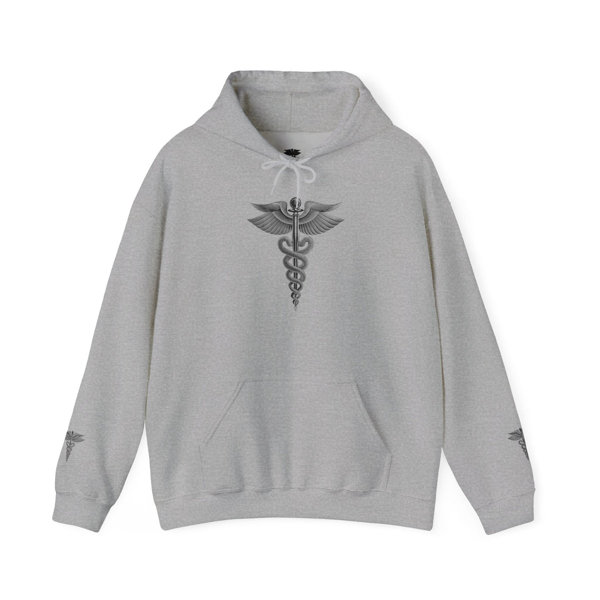 Caduceus Medical Hoodie - Unisex Pullover Sweatshirt