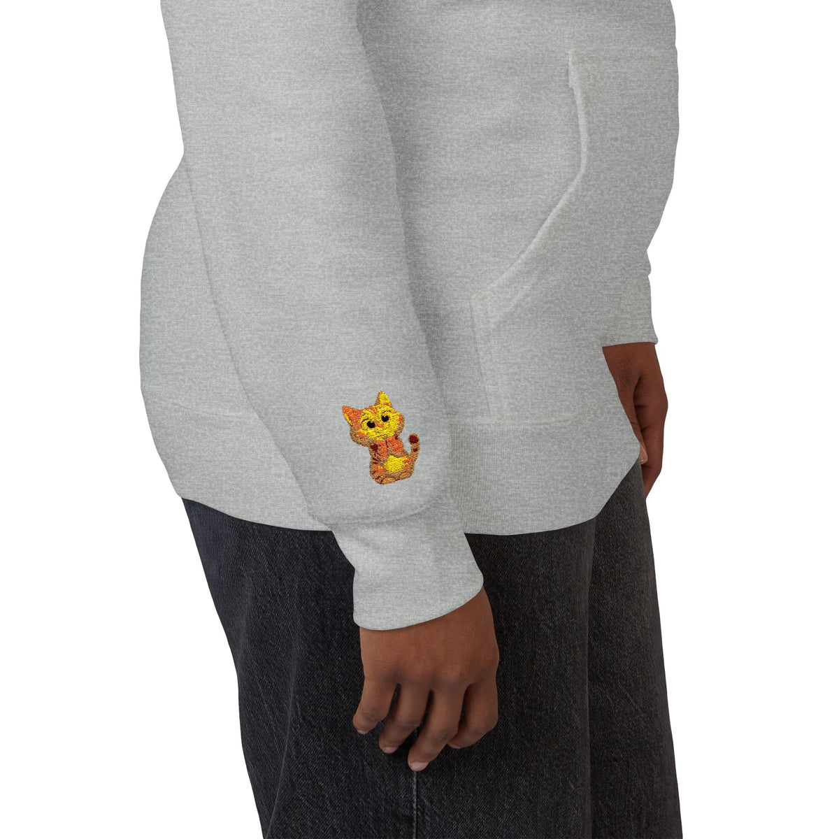 Cozy Fleece Hoodie with Cute Animal Design, Unisex Sweatshirt for Casual Outings, Gifts for Animal Lovers, Perfect for Fall and Winter