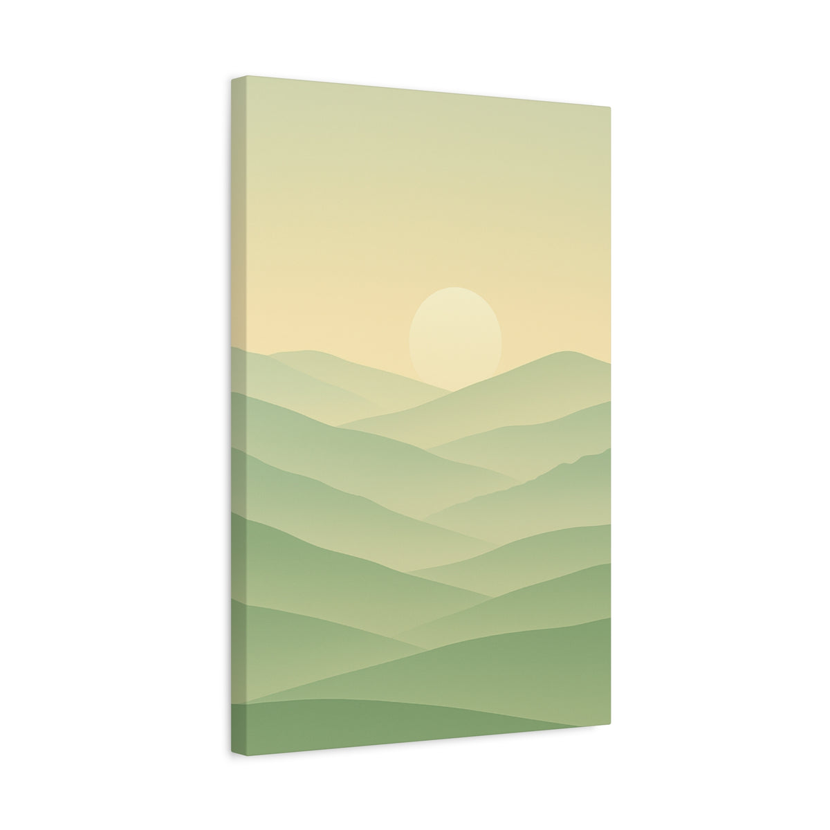 Matte Canvas, Stretched, 1.25" Sunset or Sunrise