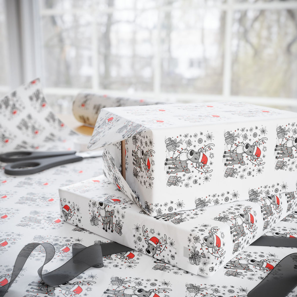Koala Love Wrapping Paper — Cute Animal Gift Wrap for Birthdays & Baby Showers