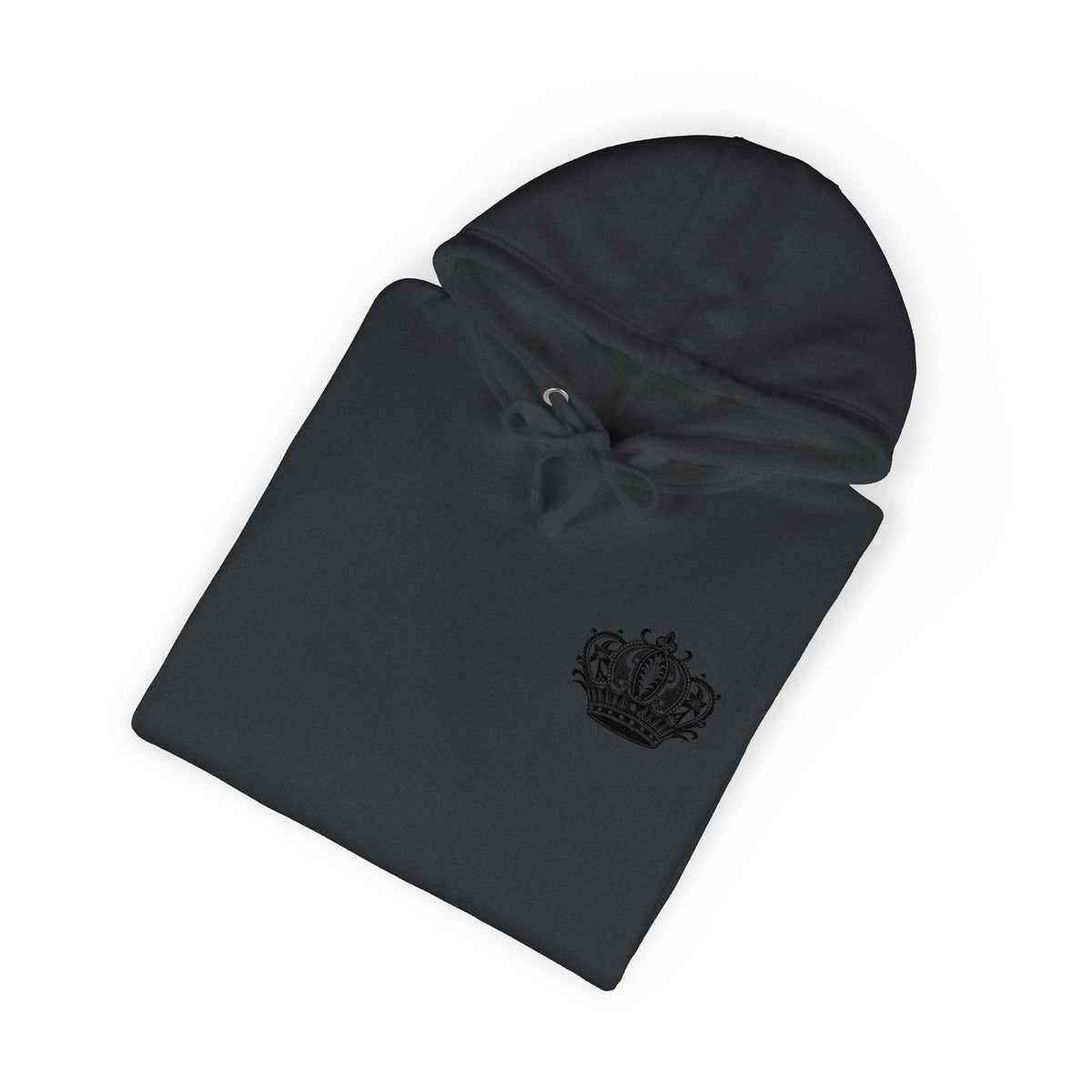Crown Floral Unisex Fleece Hoodie | Cozy Streetwear, Perfect Gift for Him & Her, Autumn Fashion, Casual Wear, Trendy Outfit