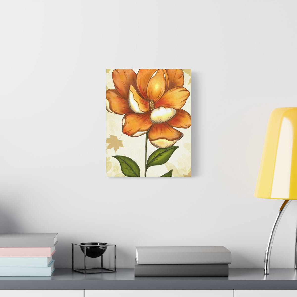 Copy of Matte Canvas, Stretched, 1.25" Tulips Pink and Purple Flowers