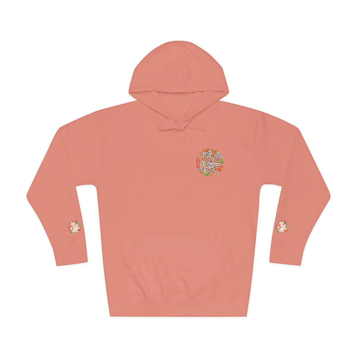 Floral Unisex Fleece Hoodie - Cozy Gift for Nature Lovers, Perfect for Fall, Spring, Birthdays, Relaxation, Outdoor Activities