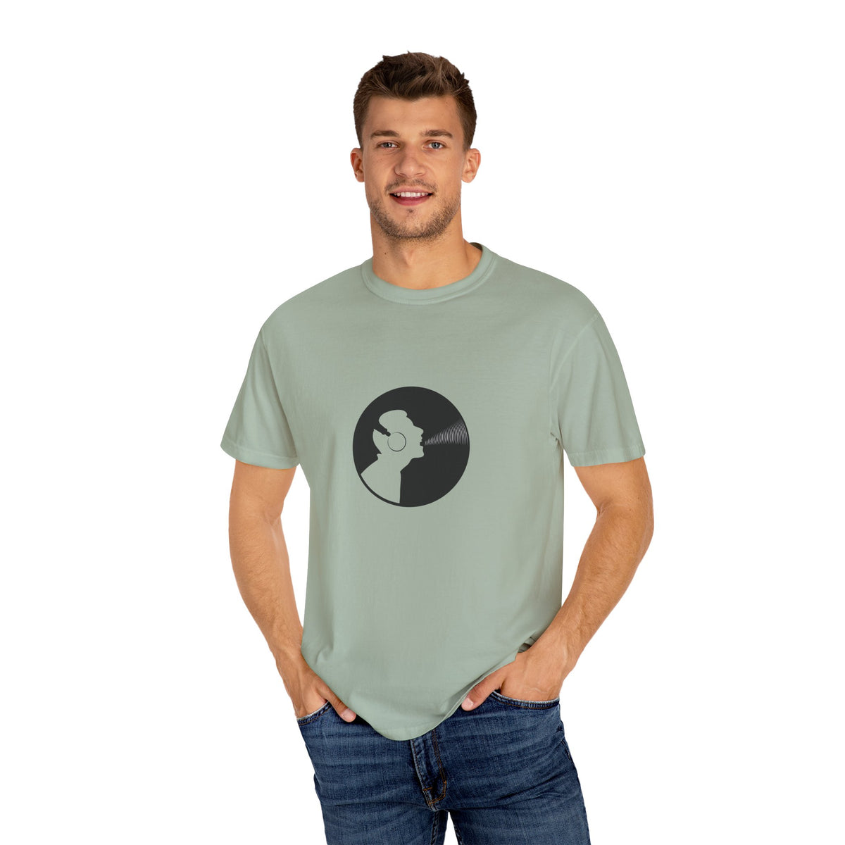 Vibrant Unisex Garment-Dyed T-shirt | Artistic Graphic Tee, Casual Wear, Gift for Him/Her, Summer Fashion, Colorful Apparel