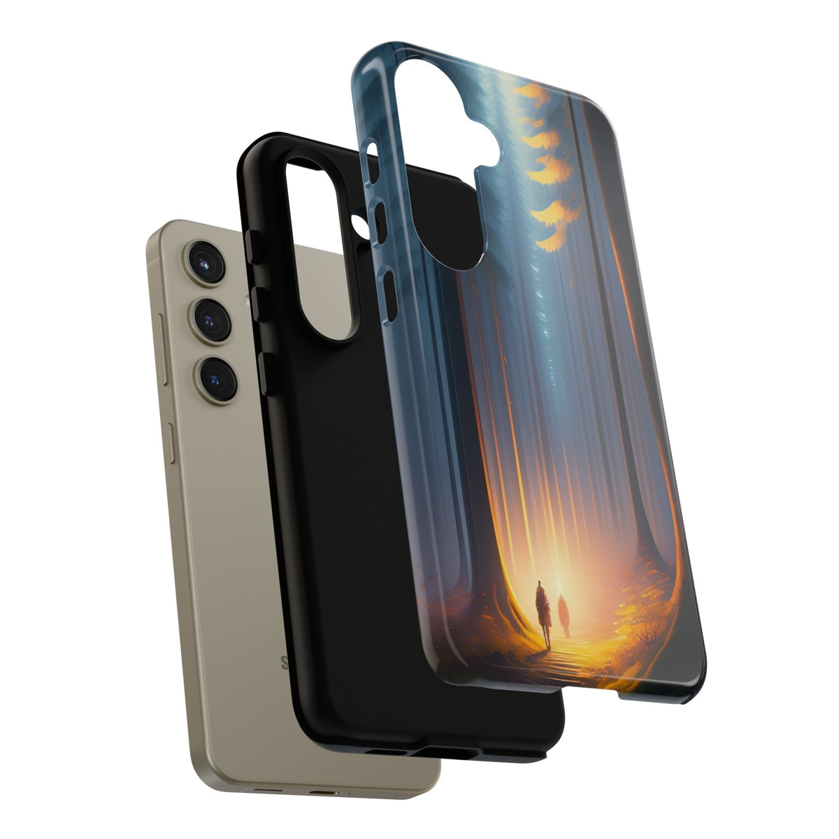 Phone Case — Mystical Forest Nightscape Protective Tough Case