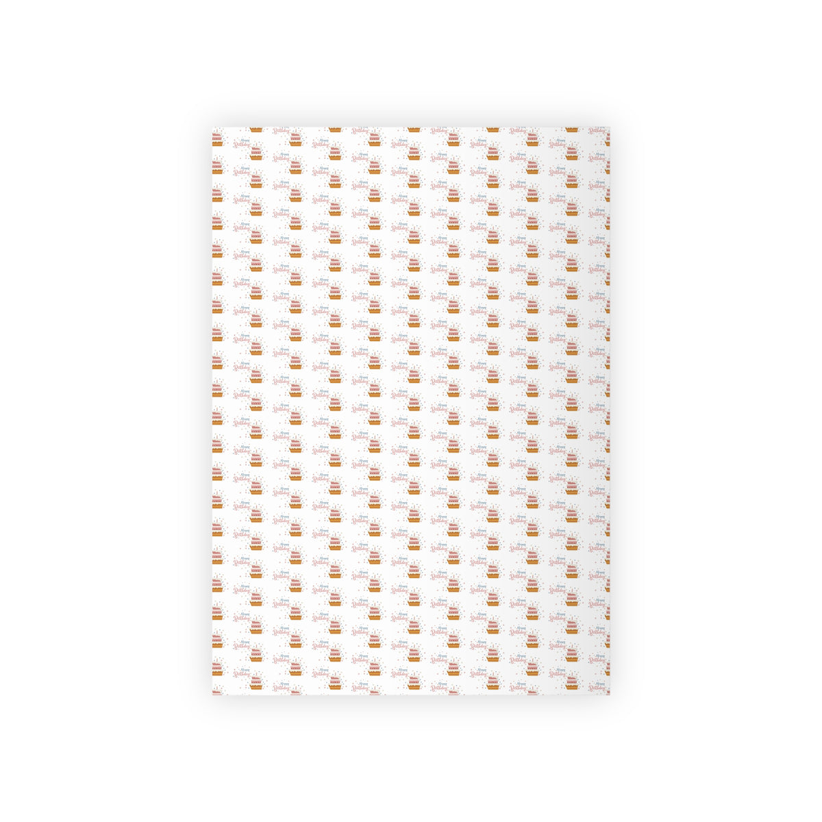 Birthday Cake Gift Wrap Roll, Wrapping Paper for Occasions, Festive Gift Wrap, Birthday Party Decor, Cute Gift Packaging
