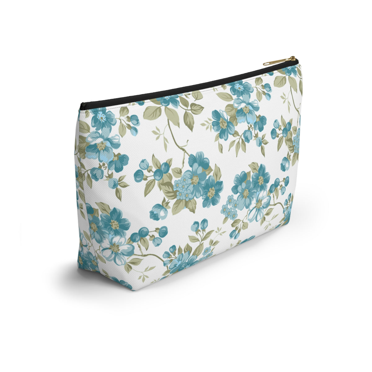 Floral Accessory Pouch, Makeup Bag, Organizing Pouch, Gift for Her, Travel Companion