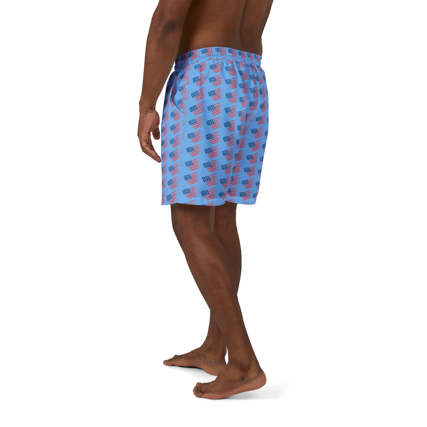 Patriotic Swim Shorts - Unisex Swimwear for Summer