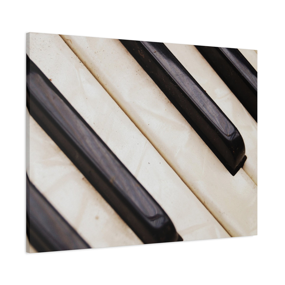 Piano Keys Canvas Wall Art, Music Decor for Home, Perfect Gift for Musicians or Music Lovers