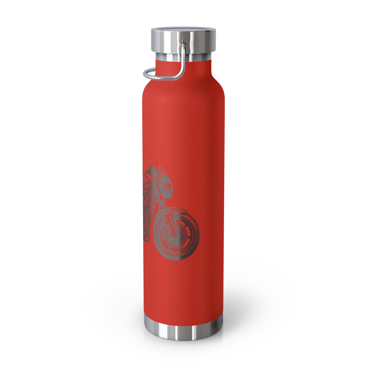 Motorcycle Insulated Water Bottle, Adventure Gift, Biker Mug, Fitness Bottle, Outdoor Hydration
