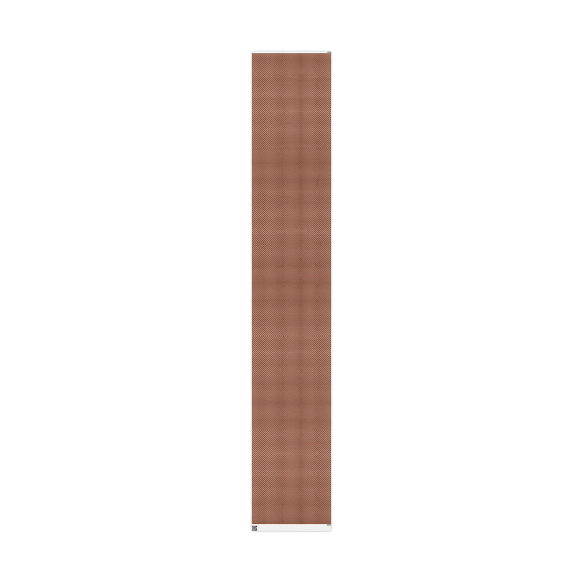 Polka Dot Brown Wrapping Paper Roll — Reversible Holiday & Gift Wrap
