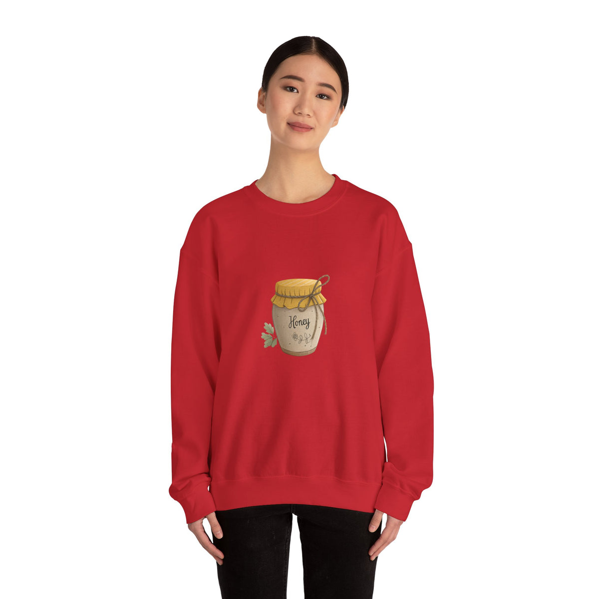 Honey Jar Sweatshirt, Cozy Gift, Fall Fashion, Unisex Apparel, Sweetheart Gift, Cute Sweatshirt