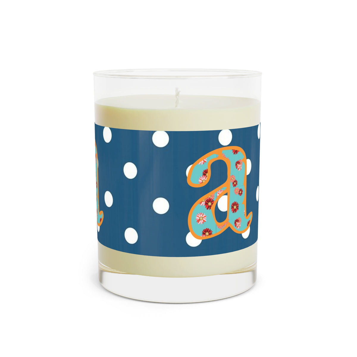 Charming Floral Scented Candle | Cozy Atmosphere, Home Decor, Gifts, Self-Care, Unique Candle