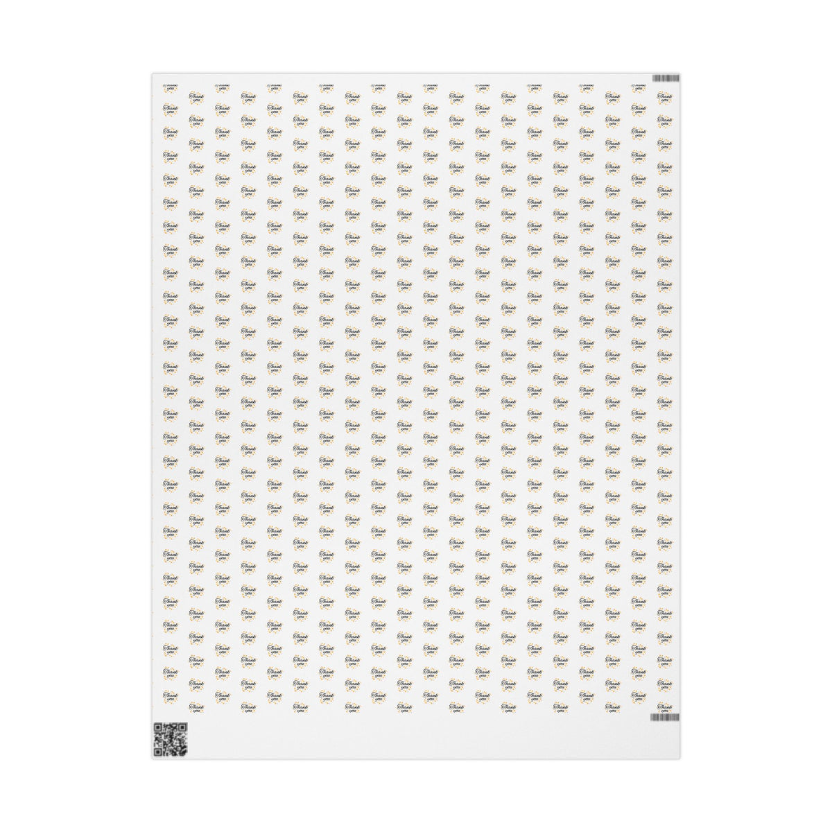Wrapping Paper Roll — Thank you wrapping paper