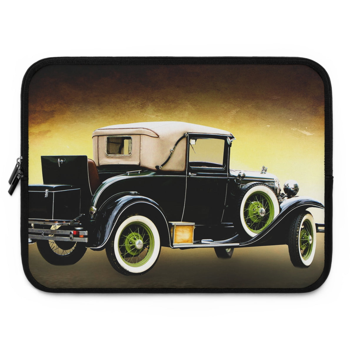 Vintage Car Laptop Sleeve - Perfect Gift for Auto Enthusiasts