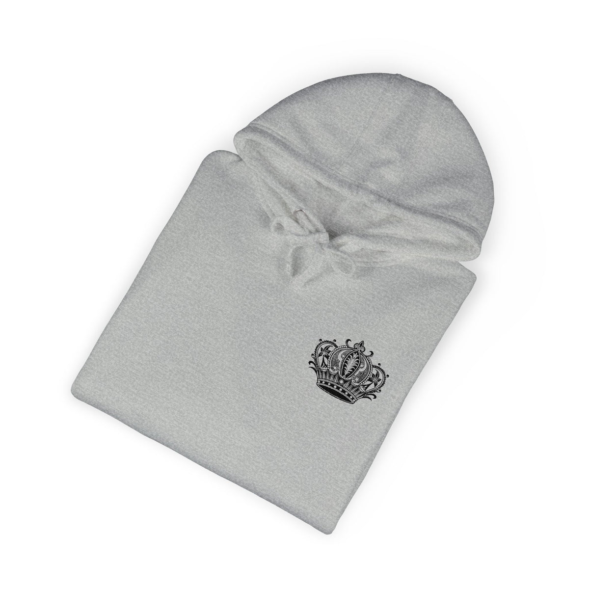 Crown Floral Unisex Fleece Hoodie | Cozy Streetwear, Perfect Gift for Him & Her, Autumn Fashion, Casual Wear, Trendy Outfit