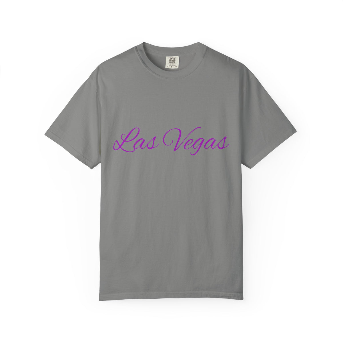 Las Vegas Floral Unisex Garment-Dyed T-Shirt | Vacation Tee, Travel Shirt, Summer Outfit, Gift for Travelers, Retro Las Vegas Design