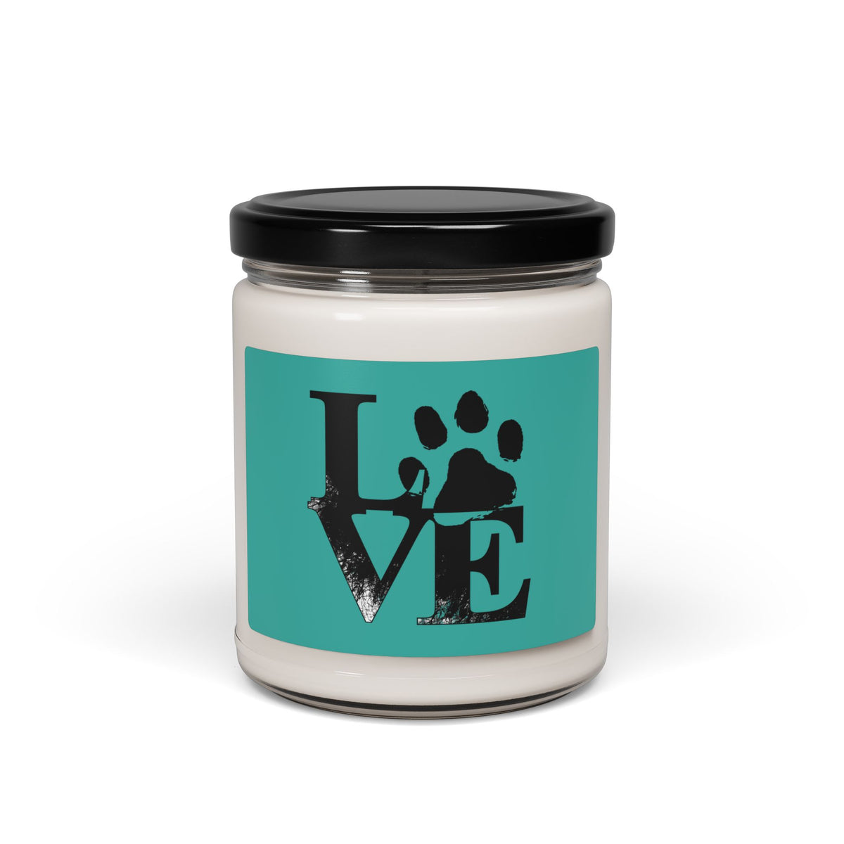 Paw Print Scented Soy Candle
