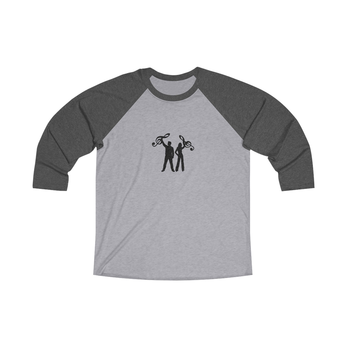 Unisex Tri-Blend 3\4 Raglan Tee