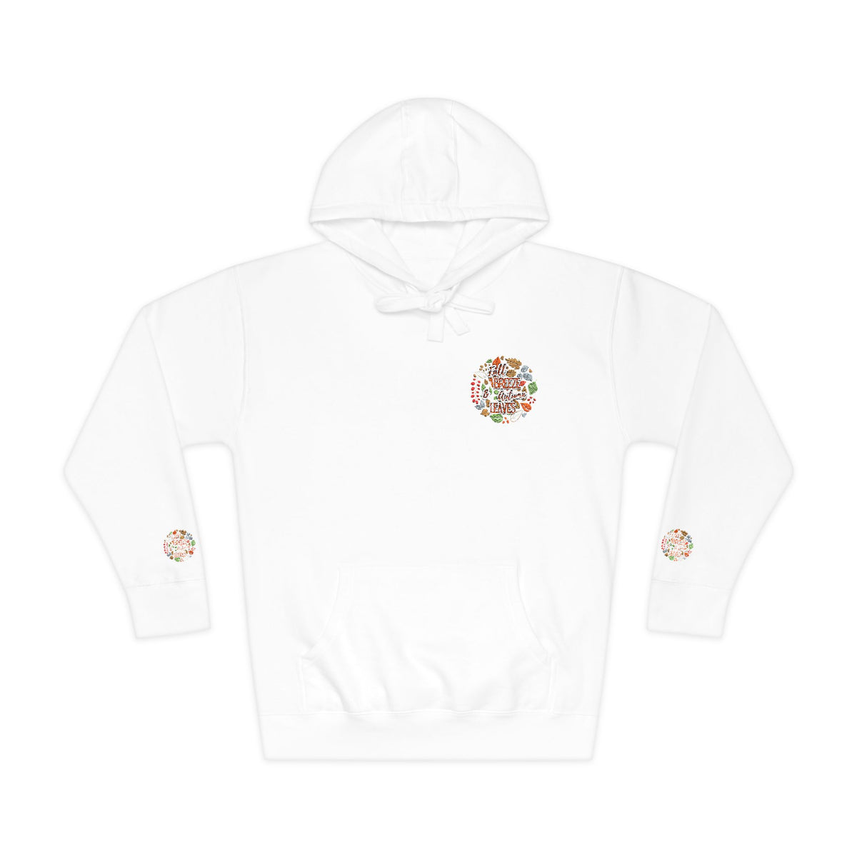 Floral Unisex Fleece Hoodie - Cozy Gift for Nature Lovers, Perfect for Fall, Spring, Birthdays, Relaxation, Outdoor Activities
