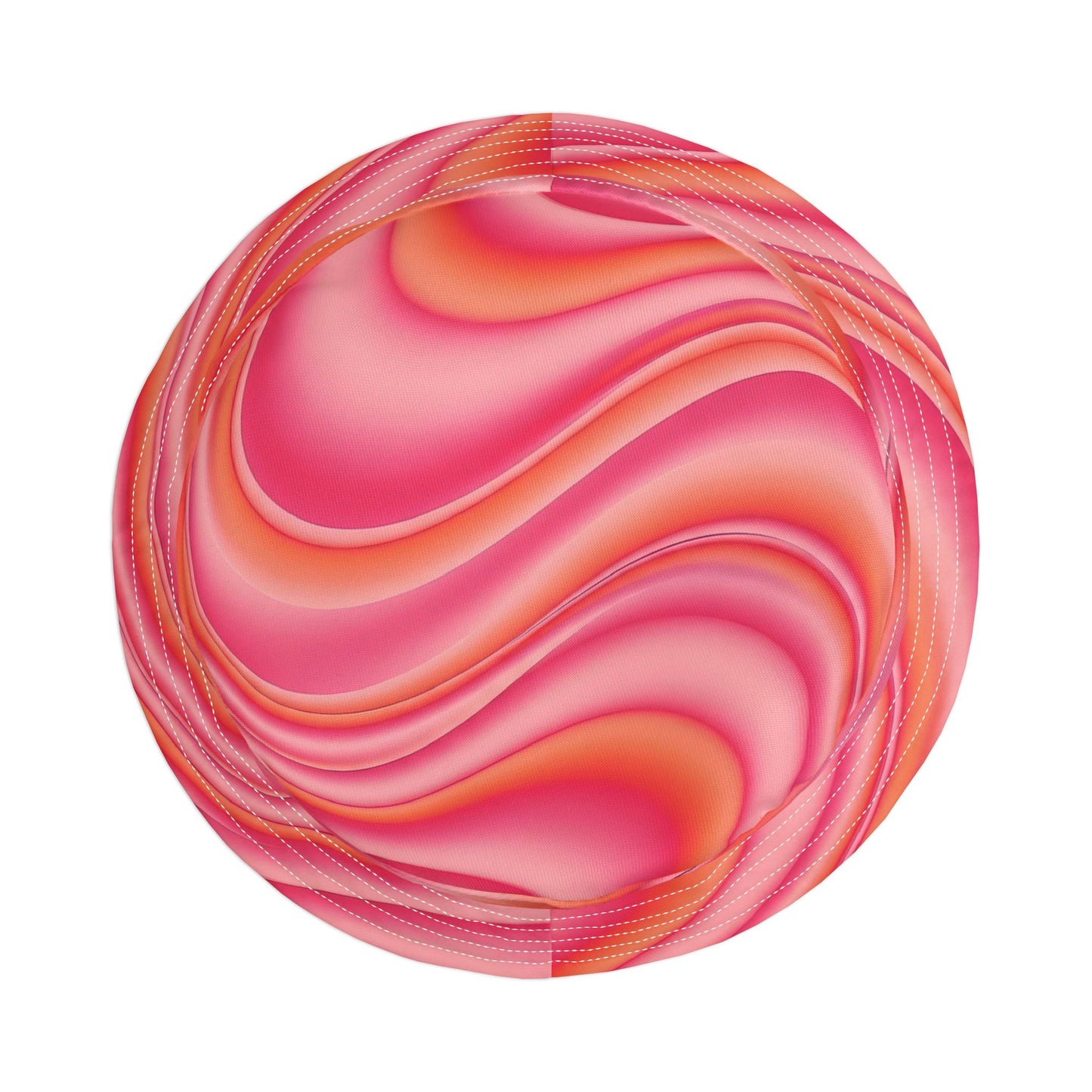 Pink Swirl Bucket Hat — Vibrant Retro Summer Sun Hat
