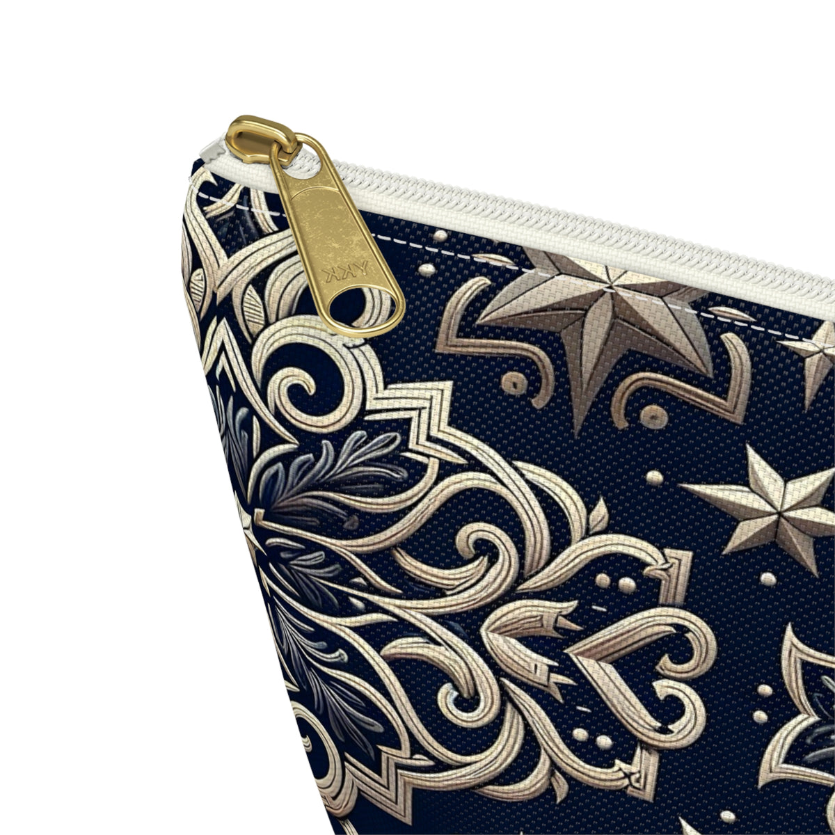 Elegant Starry Pattern Accessory Pouch | Makeup Bag, Travel Organizer, Gift for Her, Stylish Storage, Cosmetology Essentials