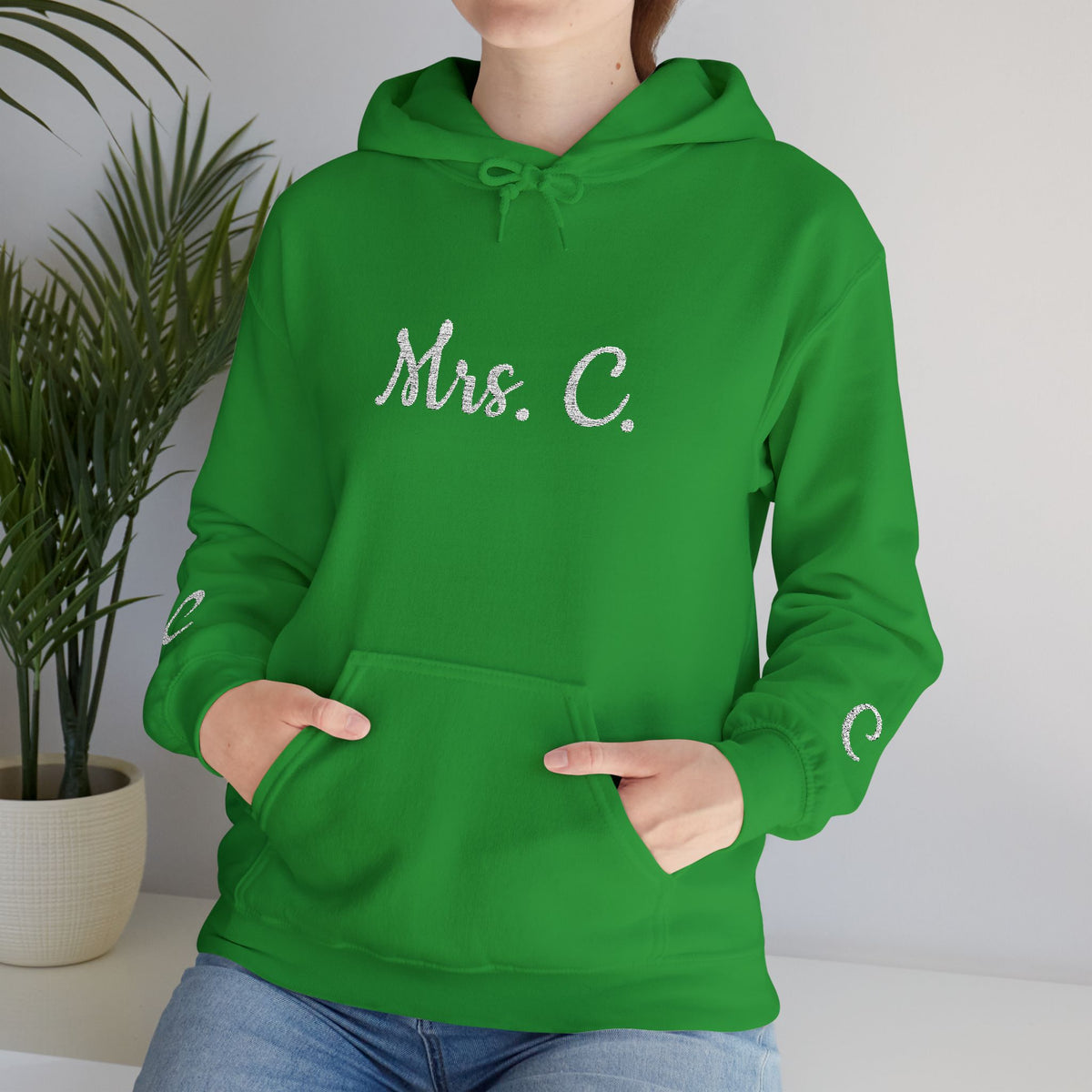 Personalized Hooded Sweatshirt, Gift for Teachers, Proud Teacher Apparel, Birthday Gift, Customized Sweatshirt