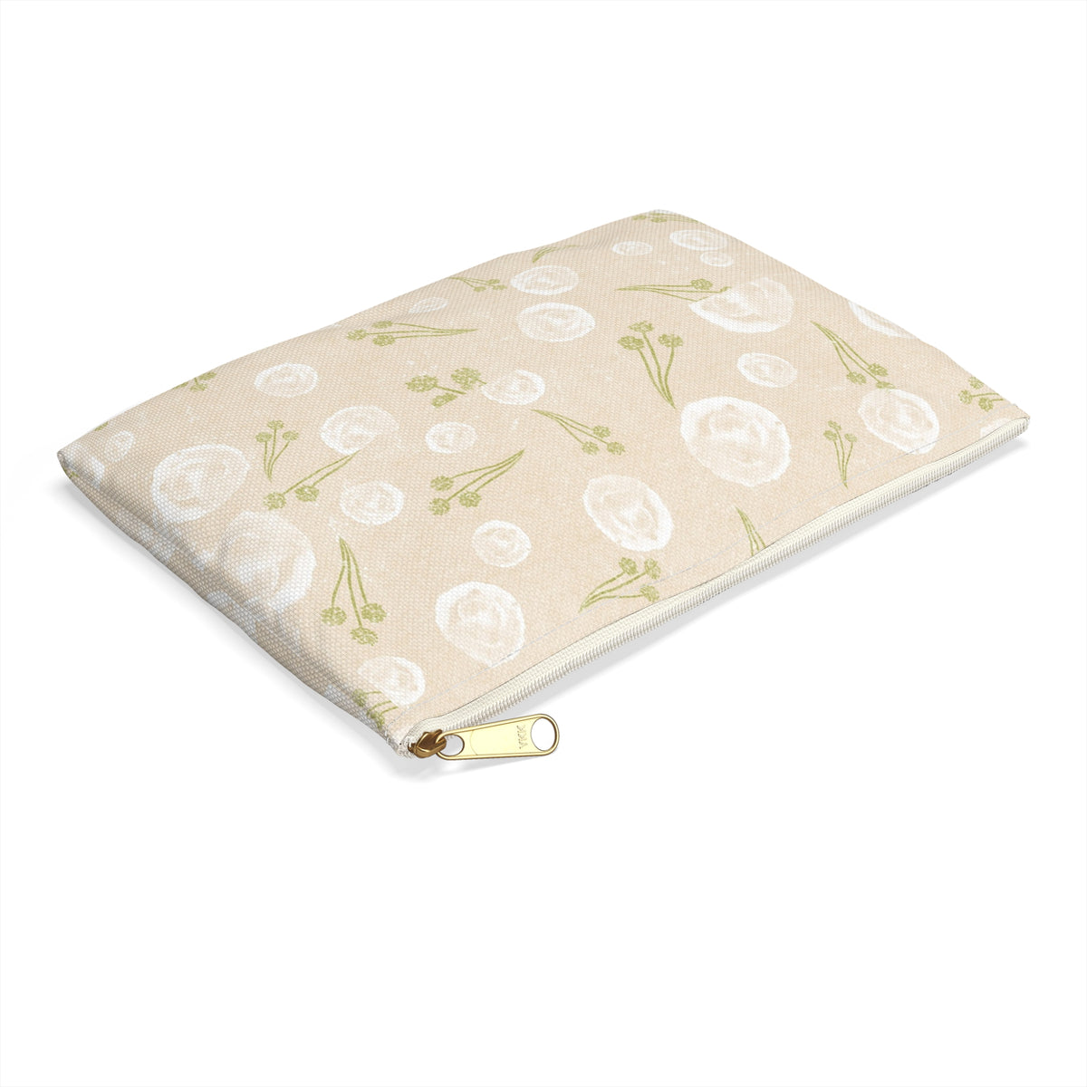 Floral Accessory Pouch - Cute Storage for Makeup, Travel, Organizing, Gifts, Eco-friendly