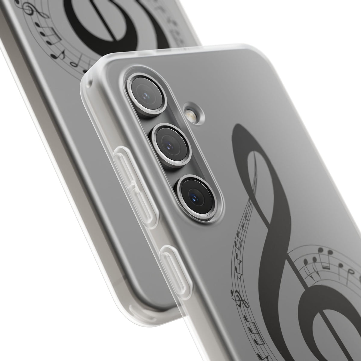Phone Case — Musical Treble Clef Design
