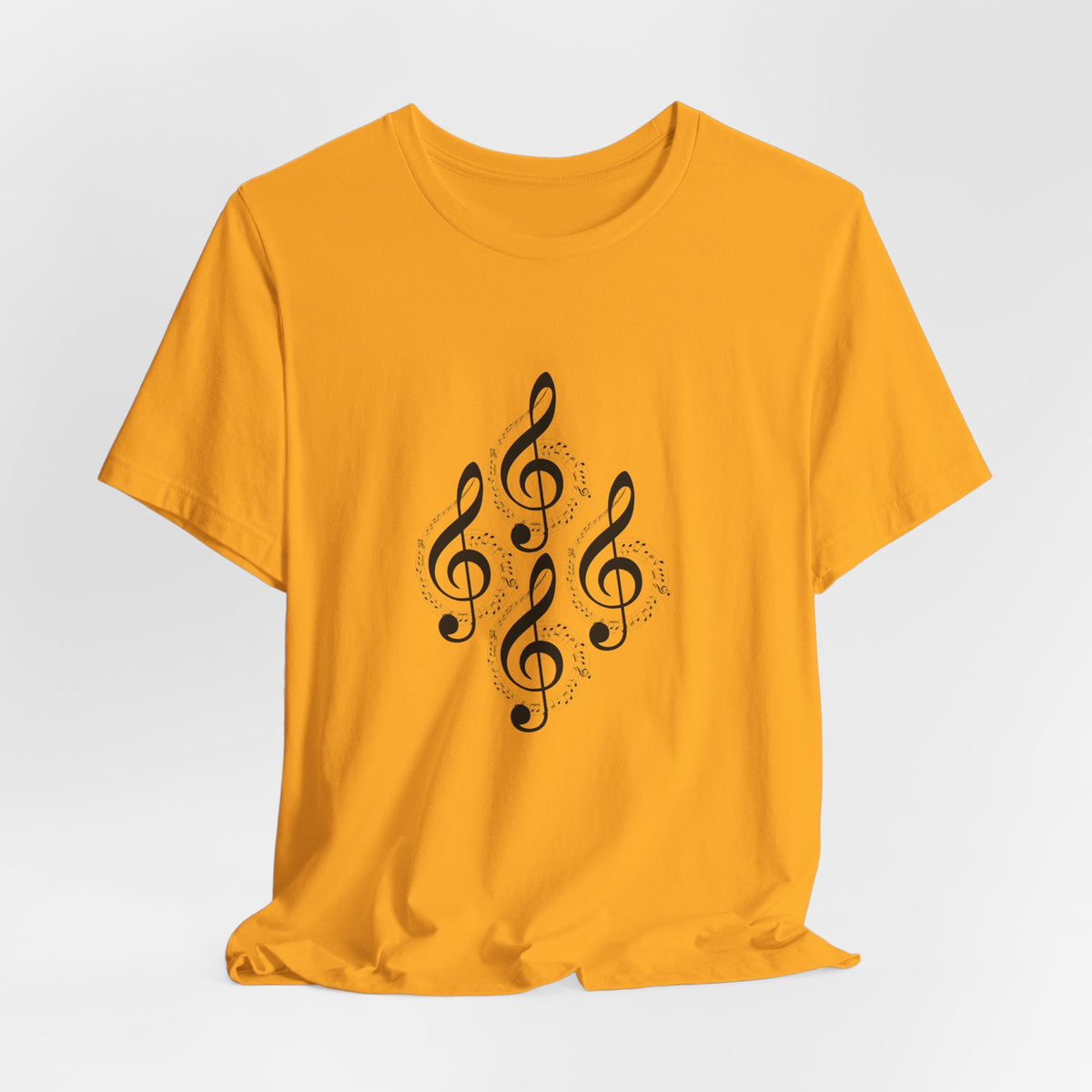 Musical Notes Tee - Perfect for Music Lovers, Casual Wear, Concerts, Festivals, Unique Gift Idea