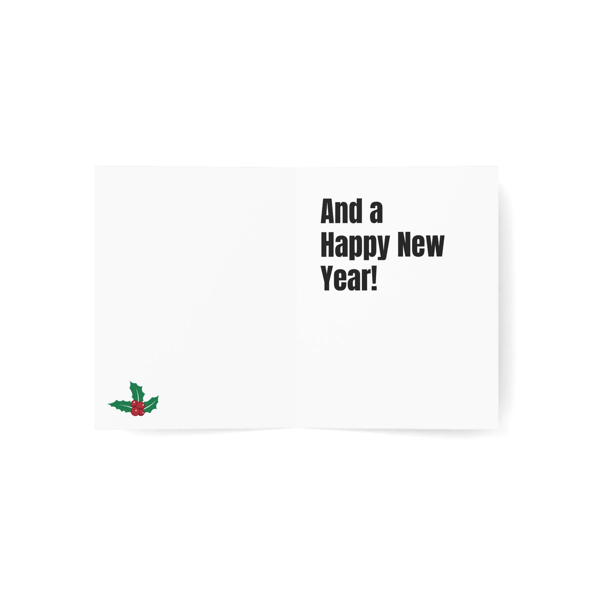 Winter Holiday Greeting Cards, Merry Christmas Cards, Seasonal Cards, Festive Stationery, Christmas Cards Set, Holiday Wishes Cards