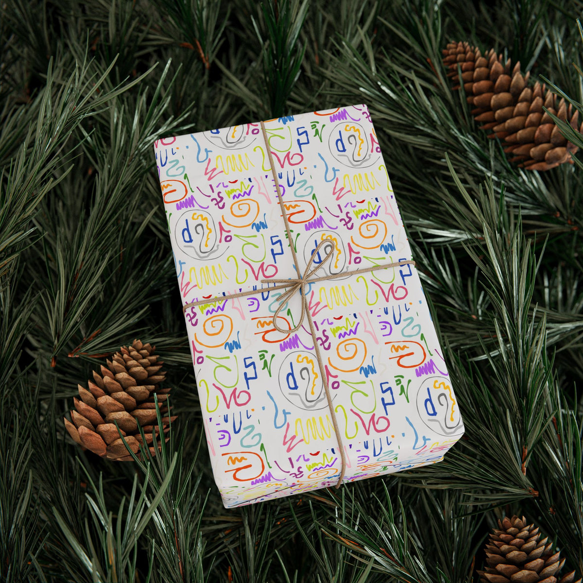 Colorful Artistic Wrapping Paper | Gift Wrap