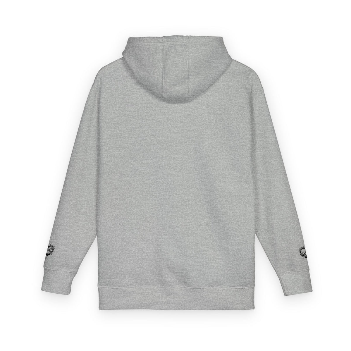 Heartfelt Unisex Fleece Hoodie, Cozy Gift, Casual Wear, Valentine's Day, Romantic Style