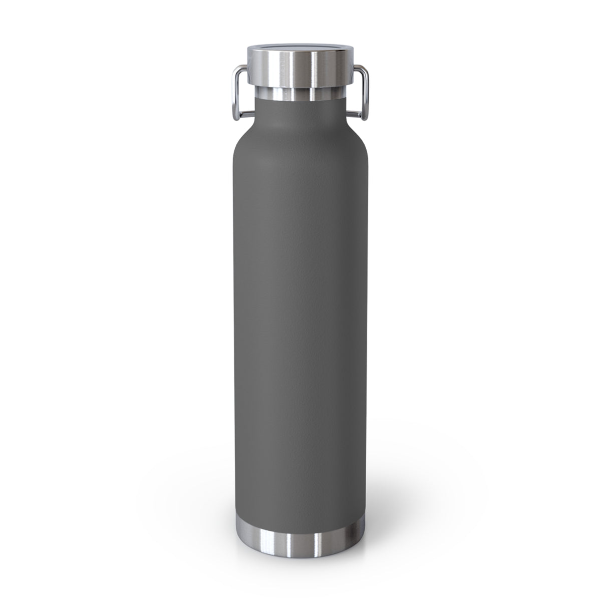 Personalized Copper Insulated Water Bottle, 22oz - "D" Custom Monogram